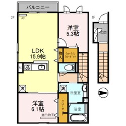 クラーラ　ハウスの物件間取画像